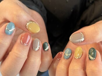 キャッツアイトーキョー 西荻窪店/春ネイル