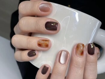 ベストネイル 池袋東口店(Best Nail)/持ち込みニュアンスべっ甲