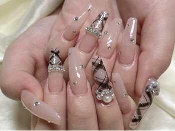 ネイルサロン ミリー(Nail Salon Milly)の写真/《お好きな長さで長さ出しOK!理想の指先に》確かな技術力でなりたいデザインが叶う♪持ち込みデザイン可◎