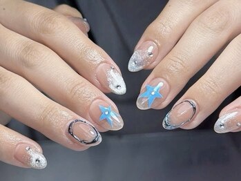 ネイルズバー 新宿店(Nails Bar)/ブルースターネイル