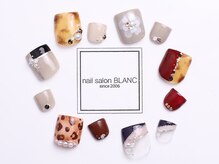 ネイルサロンブラン(nail salon BLANC)/大人の秋のペディキュア