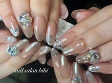 ネイルサロン ビビ(bibi)/ビジューネイル