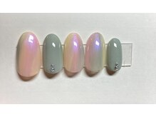 ネイルアンドアイ ミント(nail＆eye mint)/4月キャンペーンネイル