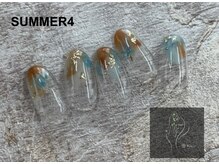 ベーシック ネイルウィザードアカデミー 麻布十番店(Basic×NailWizardAcademy)/【定額Season】SUMMERデザイン