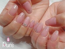 ピュア(Pure)/リボンネイル