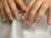 クリスタルネイル ゆめタウン下松店/ラメグラデーション