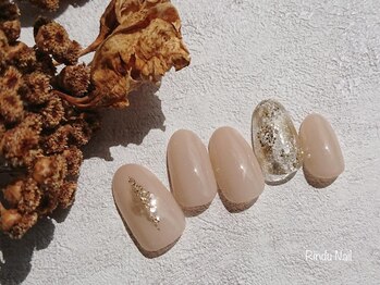 リンドゥネイル 上小田井店(Rindu Nail)/定額キレイめ上品デザイン