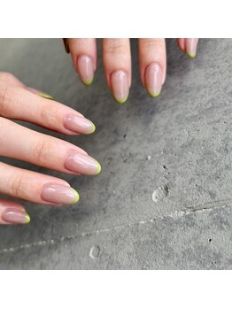 ハラジュクネイルズ(harajukunails)の写真/【一番人気｜シンプルデザインコース¥7800】シンプルだからこそ個性が光るネイルに仕上げます。