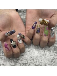 キャラクターネイル