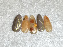 アゲート(Agate)/もみじネイル