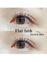 サロン ド ミリー(Salon de milly)/brown×flat lash