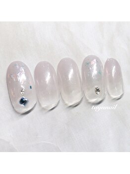 たゆ ネイル(たゆnail)/パラジェルシンプルネイル☆