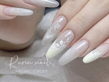 ルリン(Rurin)/アートネイル/長さ出しネイル