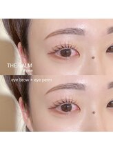 THE BALM 下北沢店【アイブロウ/眉毛/まつげパーマ/マツエク】/美眉スタイリング×まつ毛パーマ