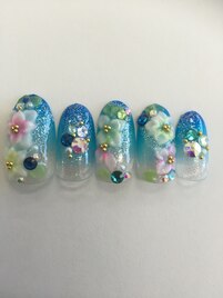 初回オフ無料♪成人式ネイル