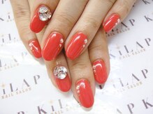 ネイルサロン キラップ(Nail Salon KiLAP)/【￥7980】キラキラVカット