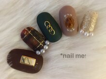 ネイルミー(nail me!)/ネイルUP！2月号掲載☆
