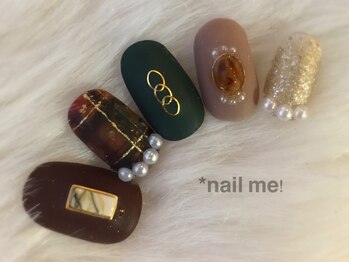 ネイルミー(nail me!)/ネイルUP!2月号掲載☆