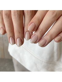 ラメグラデーション＋カラー