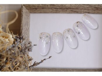 ファストネイル テラスモール湘南店(FAST NAIL)/シンプル ラメ 【11912】