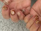 ショートニュアンスネイル