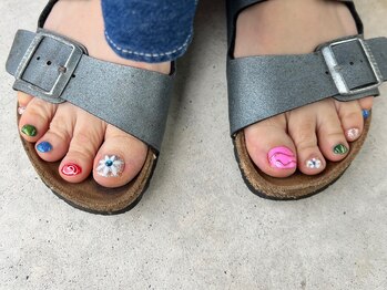 ジュウェル 宜野湾店(Nail Salon Jewel)/フットネイル/フットジェル/定額