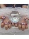 ラベンダーのリボンドーリー