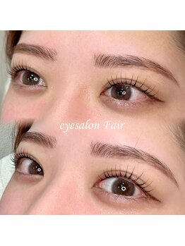 アイサロンフェア 関内(eyesalon Fair)の写真/＜全店舗口コミ高評価＞一人一人の骨格に合わせたアイブロウデザインで、自信の持てるお目元へ♪
