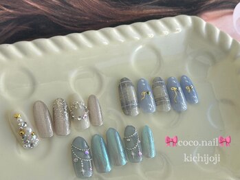 ココネイル 吉祥寺(coco.nail)/冬 ニット クリスマス 雪