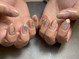 ～カラフルシェルネイル～