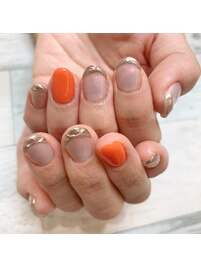 ニュアンスフレンチネイル