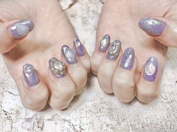 ティーエス ネイル ガーデン(T.S Nail Garden)/韓国風キラキラネイル