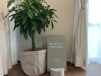 コモレビ(COMOREBI)/COMOREBI看板とパキラ♪