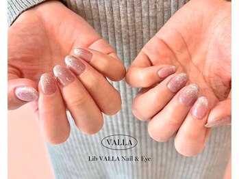 リブヴァラ(Lib Valla)/ラメグラ/韓国っぽネイル