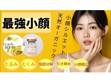 〈顎下or頬〉の最強小顔レモンボトル/港南台駅/ドライヘッドスパ