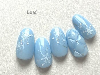 リーフ(Leaf)/冬ネイル