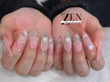 ゼン ネイル デザイン 池袋(ZEN NAIL DESIGN)/* 長 さだしやり放題×つけ放題