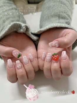 ルルシアン 代々木(luluchien)/ガーリーネイル♪