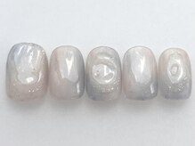 アイネイルズ 池袋店(I-nails)/モヤモヤブルー