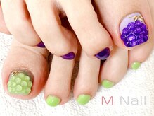 エムネイル(M Nail)の雰囲気（今週のお客様ネイル ￥7300）