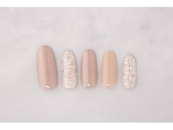 エムスラッシュ フィール 東戸塚店(M.SLASH)/ツイードネイル