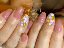 モアニ ヒロオ 渋谷店(MOANI Hiroo)/お花アートネイル☆