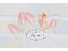 アモウズ(Amouz)/シンプルネイル/お仕事OK/4