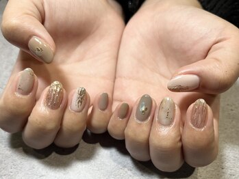アース コアフュールボーテ 新潟中野山店 (EARTH Coiffure beaute')/ニュアンスネイル