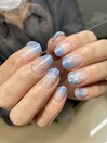 雪ネイル