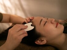 ラシル バイ レストプラス 八代店(racil by rest plus)/カッサを使用し深く圧をかけます