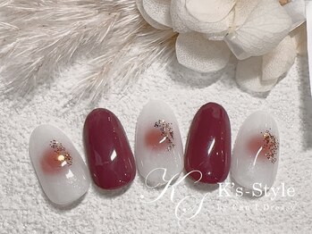 ケーズスタイル バイ キャンアイドレッシー(K's-Style by Can I Dressy)/チークネイル(定額B)