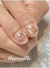 マーベイユ(Merveille)/ハートマグネットネイル