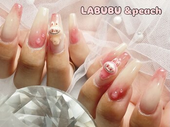 アリィ(Ali'i)/LABUBU ×peach 立川/ネイル/