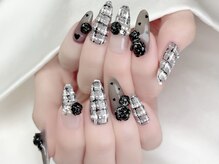 クラルトゥーナ 表参道(Curaltuna)/ツイードネイル